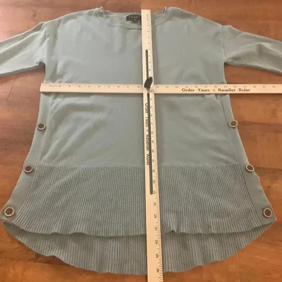 Grace The Perfect Fit Button Side Pullover Women's Sweater Size Medium - Picture 5 of 9
